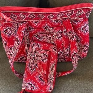 Vera Bradley bag and wallet